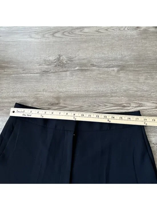 Wilfred Alanya High Waisted Wide Leg Crepe Trousers Womens 16 Full Length - Picture 7 of 15